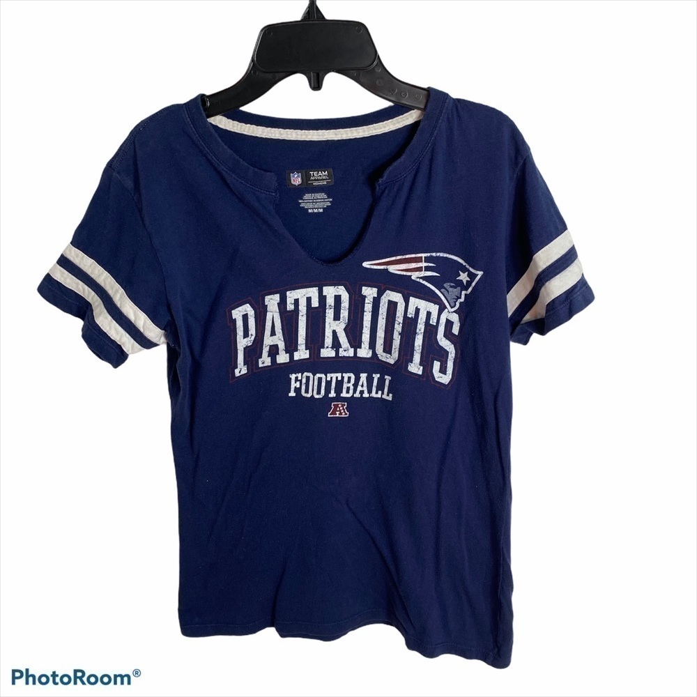 New England Patriots T-shirt Medium Women’s Blue